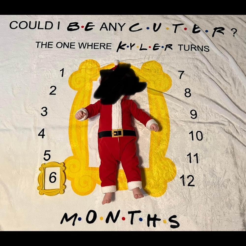Friends Miles stone Monthly Kyler